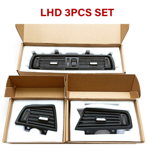 (ΣΕΤ LHD 3PCS)Εσωτερικό αυτοκινήτου LHD RHD Γνήσιο μαύρο μπροστινό