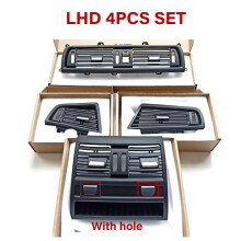 (LHD 4PCS με τρύπες)Εσωτερικό αυτοκινήτου LHD RHD Γνήσιο μαύρο μπροστινό