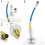 (Β) Εσωτερικό αυτοκινήτου Auto A/C Oil/Dye Injector 1Oz with 134a Low Side Quick 4