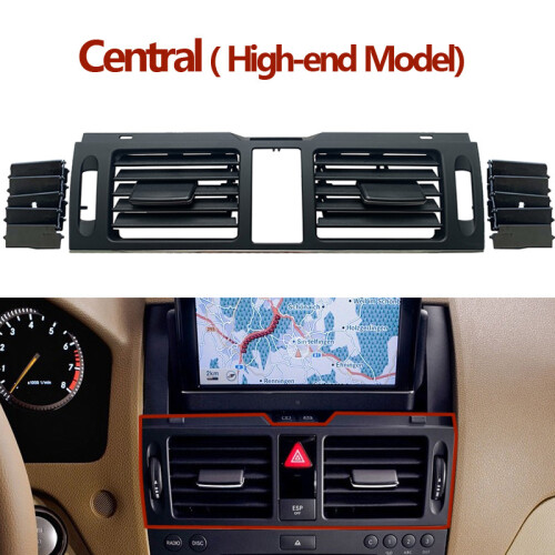 (High-end Middle) Εσωτερικό αυτοκινήτου LHD RHD W204 Κλιματιστικό AC Πίνακας