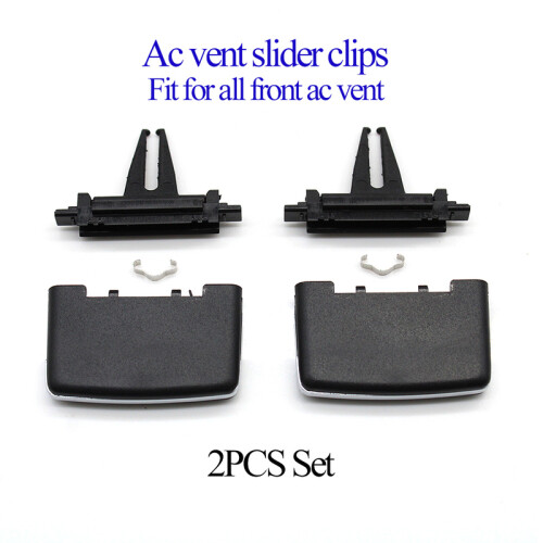 (Slider 2PCS)Εσωτερικό αυτοκινήτου LHD RHD W204 Κλιματισμός AC Πίνακας