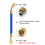 (Σετ F 50ml)Εσωτερικό αυτοκινήτου Auto A/C Oil/Dye Injector 1Oz with 134a Low Side 4