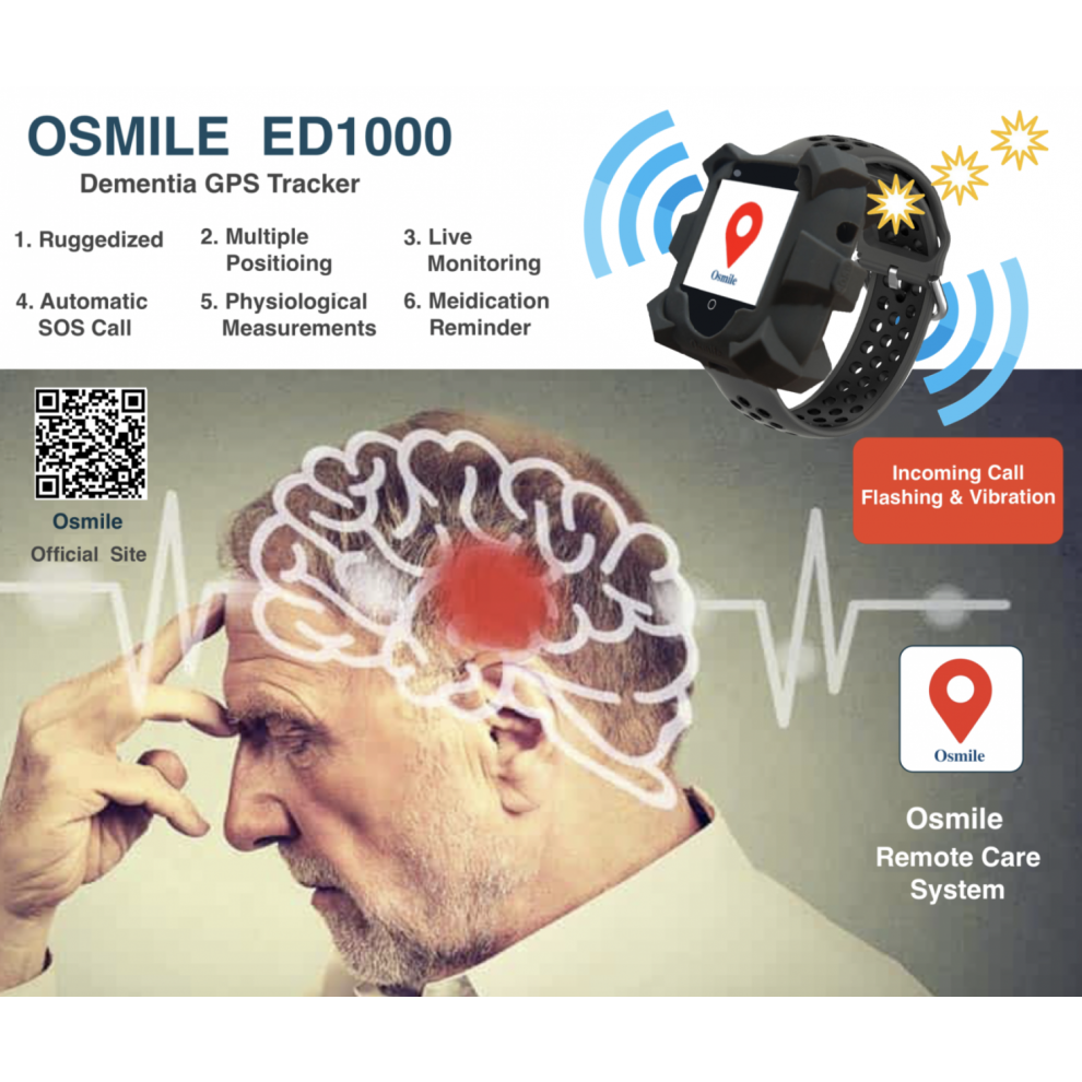 Dementia Elderly Gps Tracker Watch 739988897325