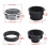 (80 MM 46 MM) Εσωτερικό αυτοκινήτου 80 MM Πίνακας ταμπλό εξαερισμού 3