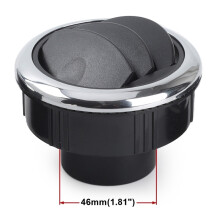 (80 MM 46 MM) Εσωτερικό αυτοκινήτου 80 MM Πίνακας ταμπλό εξαερισμού