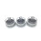 (Μαύρο) Εσωτερικό αυτοκινήτου 3 τμχ/σετ Κουμπί κλιματισμού 5