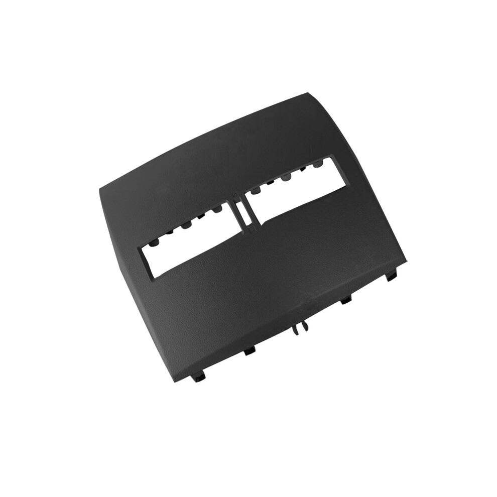 (Noir) Garniture intérieure de voiture - Couvercle de tableau de bord pour Nissan Tiida 2005-2011, climatiseur