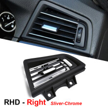 (RHD-right-1)Car Interior LHD and RHD Front row wind center air Conditioning vent grill outlet panel for BMW 5 Series F10