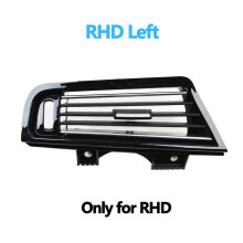 (RHD Lewy) Wnętrze samochodu LHD RHD Piano Black Przednie kratki nawiewu Panel wylotu klimatyzacji Chrom
