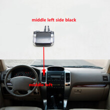 (środek po lewej) Wnętrze samochodu Toyota Land Cruiser Prado LC120 2003-2009 Wylot klimatyzacji Zakładka