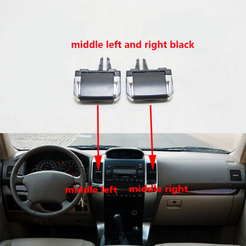 (μέσα αριστερά)Εσωτερικό αυτοκινήτου για Toyota Land Cruiser Prado LC120 2