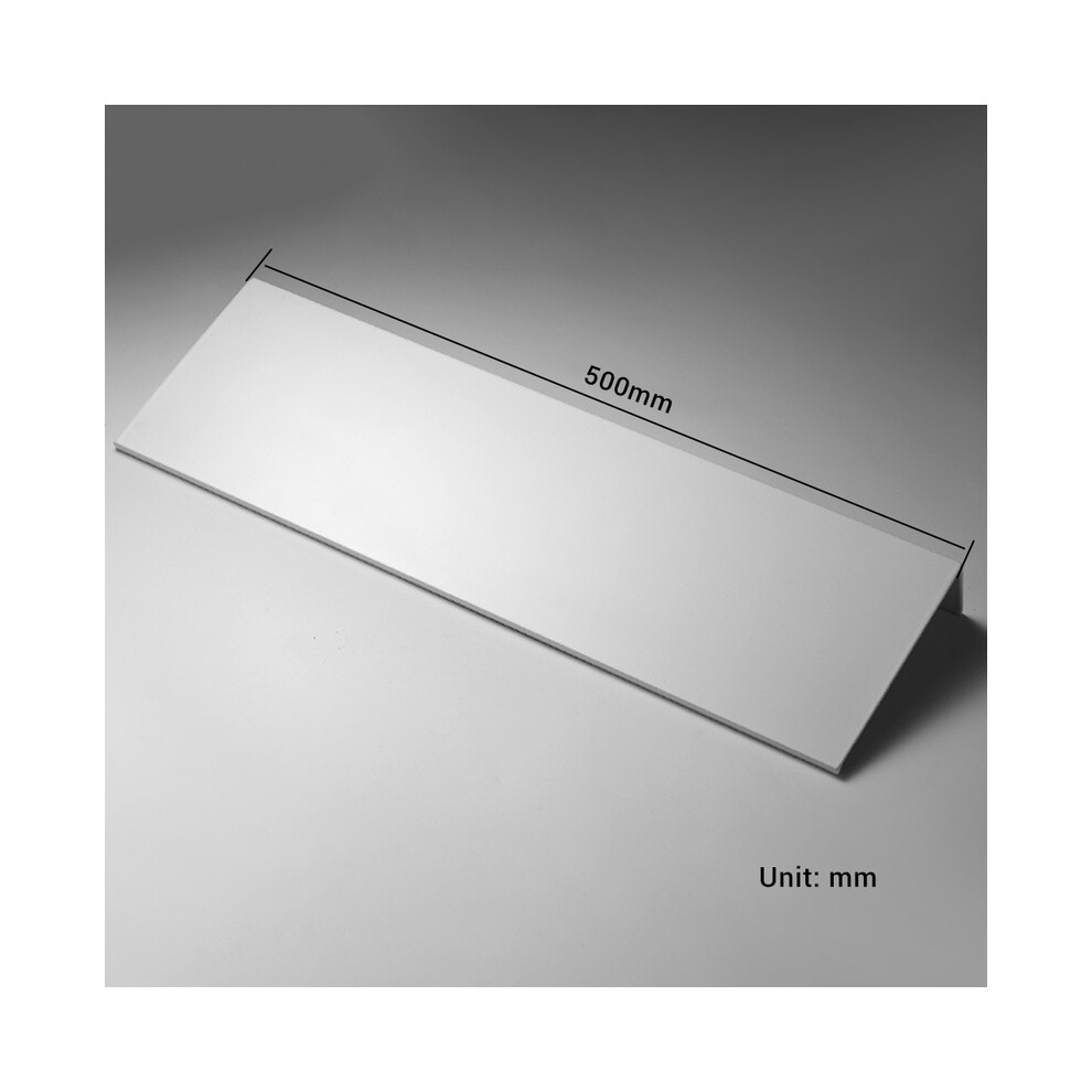 (Blanc 500) Accessoire de salle de bain mural en alliage d'aluminium noir et blanc pour salle de douche,