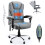 (Grey) YODOLLA Executive Desk Chair with Back Support 1