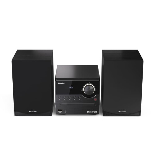 Sharp Système audio - SHARP - XLB512BK - 45 W - Bluetooth 5.0 - USB - CD