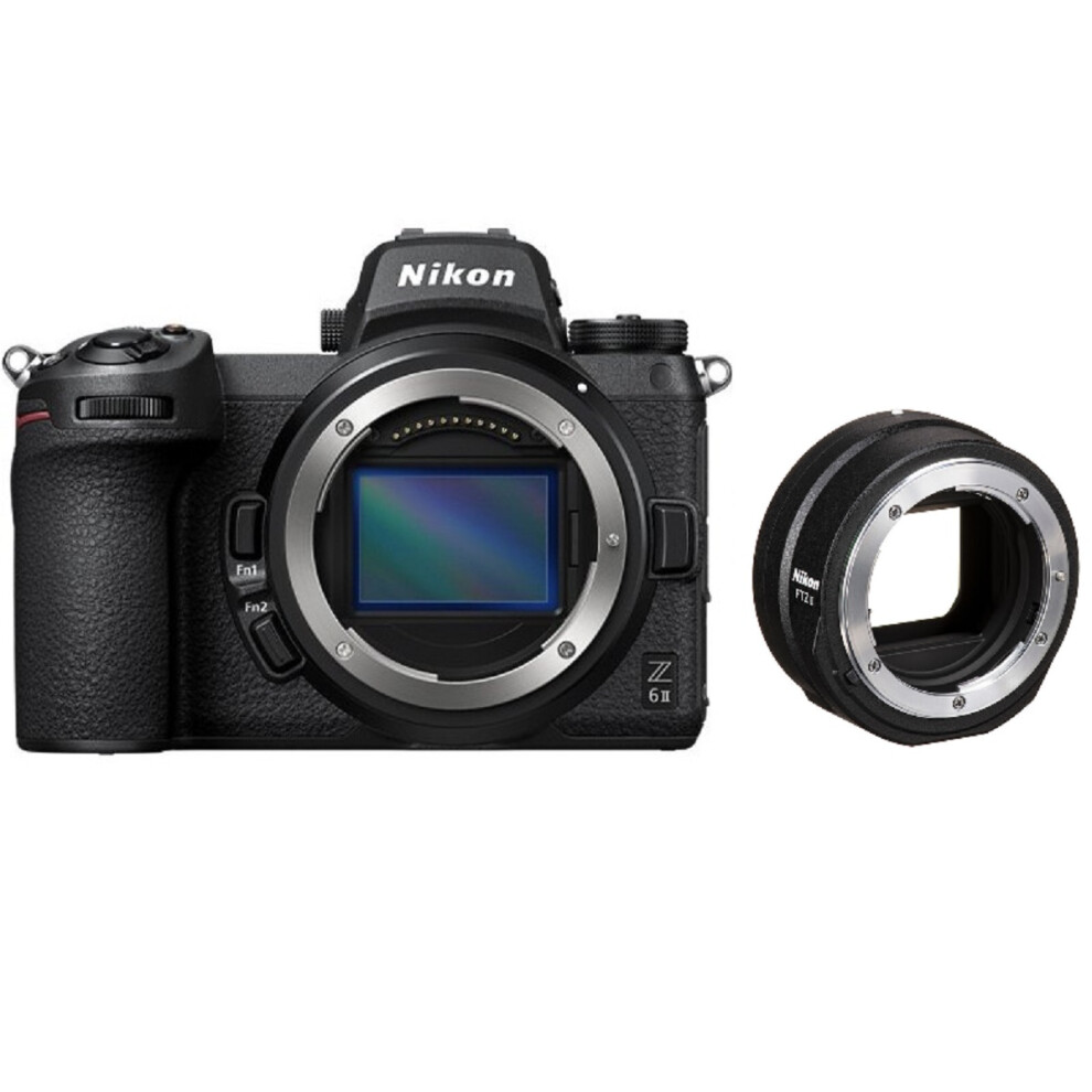 Nikon Z6 II Mirrorless Digital Camera with FTZ II Adapter Kit