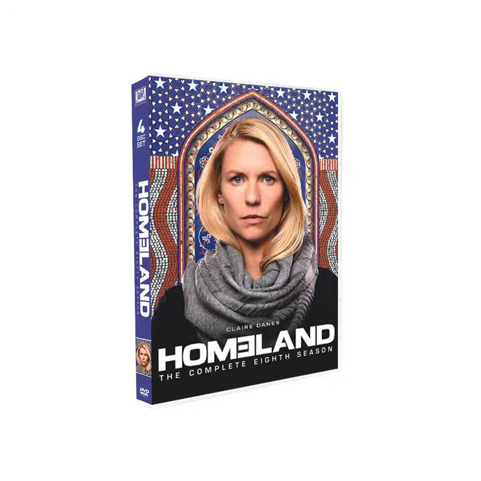 HOMELAND The Complete EIGHTH SEASON 8 【DVD】 4-Disc Box Brand new