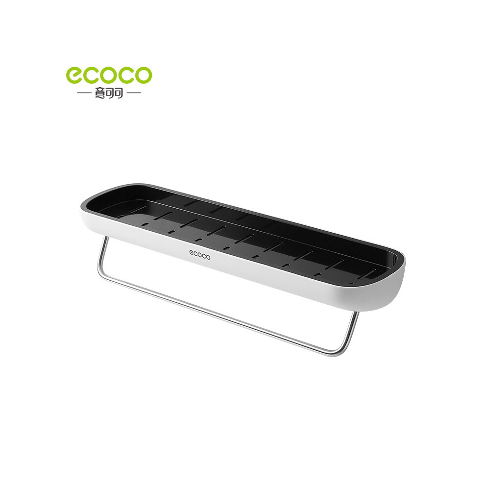(Black-Rod) Étagère pour accessoires de salle de bain, lavabo, étagère murale, support de rangement,