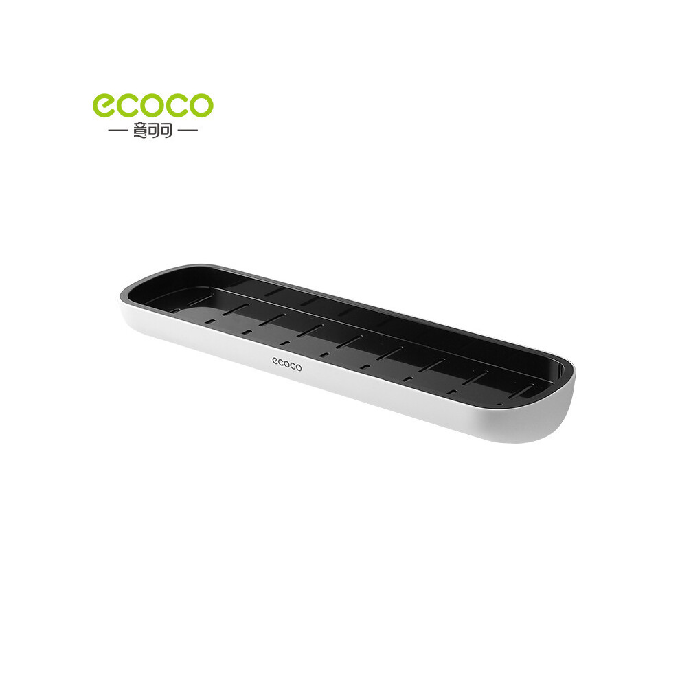 (Noir) Étagère pour accessoires de salle de bain, lavabo, étagère murale, support de rangement, accessoire