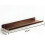 (2 ΤΕΜ-40x12cm) Ράφι Έγχρωμη Κρεμάστρα Τοίχου Δωρεάν Διάτρηση Ράφι 5