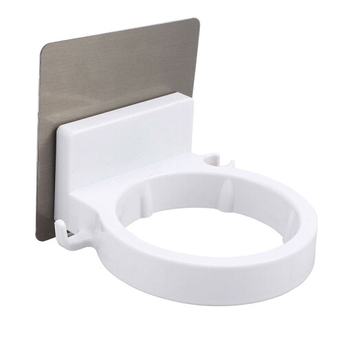 (TYPE A WHITE) 1 τεμάχιο Διάμετρος 8,9cm Βάση σεσουάρ στον τοίχο ABS Αξεσουάρ