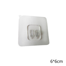 (1) 1 szt. Plastikowe haczyki, samoprzylepne naklejki, wieszak ścienny, bezszwowe, akcesoria łazienkowe,