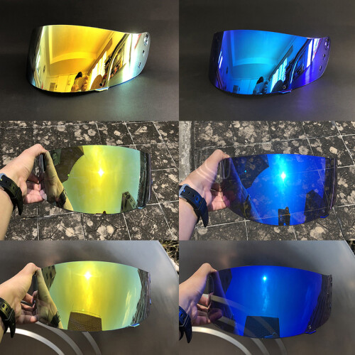 (light tea)Airframe Helmet Visor Suitable For ICON IC-04 Airframe Motorcycle Helmet 2