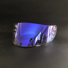 (Clear REVO Blue) Μπροστινό μέρος κράνους αεροσκάφους κατάλληλο για