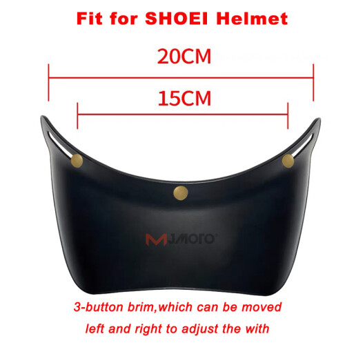 (Γείσο) Κατάλληλο για SHOEI THOMPSON TTCO Moto2 Helmet Goggles Visor Bubble Shield Lens