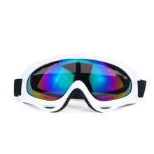(Białe okulary) Kolarstwo Jazda Motocross Okulary przeciwsłoneczne Narciarstwo Snowboard Okulary Maska