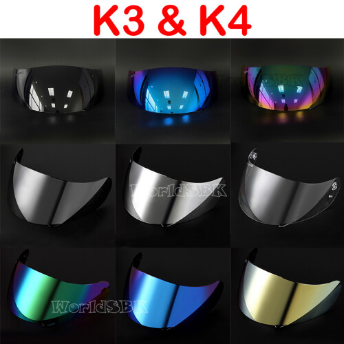 (Χρυσό γείσο) Γείσο κράνους για K3 K4 Casco Moto Accessories K3 Shield Uv Protection 1