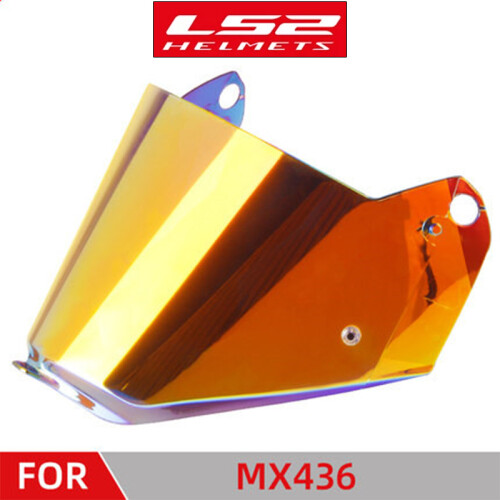 (Ασημί Mx436) Γνήσιο LS2 MX436 Κράνος μοτοσικλέτας διαφανές έμπλαστρο 2