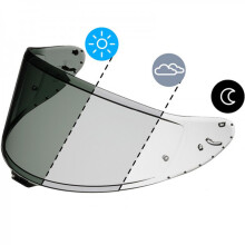 (photochrome Gläser)Für SHOEI RF1400 NXR2 CWR-F2 CWR-F2R Z8 X15 X-Fifteen X-SPR Pro Helm