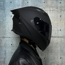 (M-9)JIEKAI DOT-certifierad helmaskig motorcykelhjälm Racing dubbellinshjälm