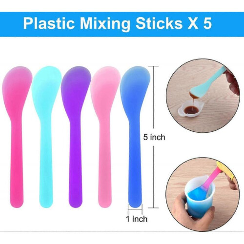 36-Piece Silicone Resin Measuring Kit, Multi-Use Baking & Cooking Tools 2
