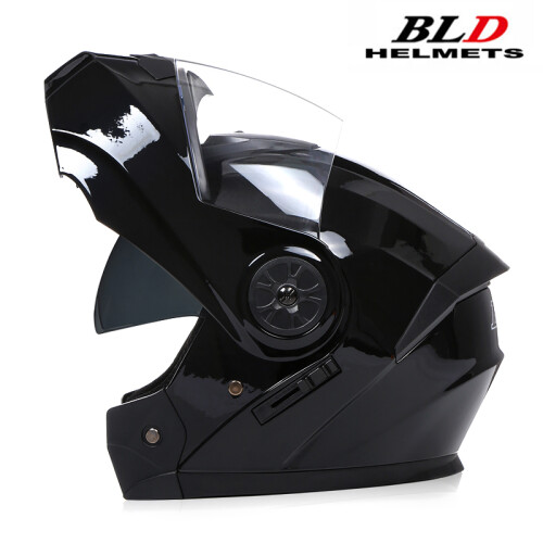 (M-Bright μαύρο) BLD Personalized Μοτοσικλέτας Full Face Κράνος Ανδρικών Γυναικείων