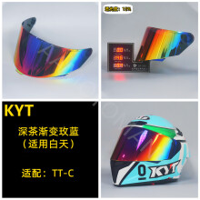 Visière de casque de moto (bleu rose foncé) pour accessoires de casque de moto TT-C