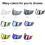(Yellow)Motorcycle Visor Anti-scratch Wind Shield Helmet Visor Full Face Fit for 3
