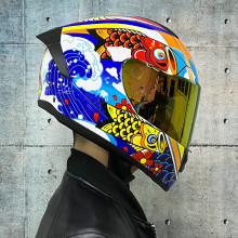 (xL-a5) Kask motocyklowy integralny, wyścigowy DOT, motocrossowy, terenowy, podwójny