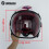 (Μαύρο) Universal ρετρό γυαλιά μοτοσικλέτας Γυαλιά Bubble Visor Lens UV 4