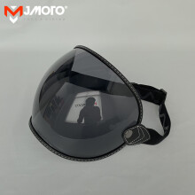 (Μαύρο) Universal ρετρό γυαλιά μοτοσικλέτας Γυαλιά Bubble Visor Lens UV