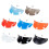 (Μπλε) Universal 3/4 Helmet Visor Shield 3-Snap κράνος για Peak Lens άοσμο 2