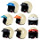 (Μπλε) Universal 3/4 Helmet Visor Shield 3-Snap κράνος για Peak Lens άοσμο 3