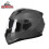 (L-BlackLion-003)DOT Εγκεκριμένο κράνος μοτοσικλέτας BlackLion με διπλό 1