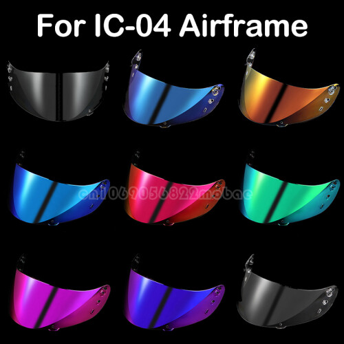 Casco da moto Optics Shield ICON IC-04 Airframe Pro Airmada Airform (argento) 1