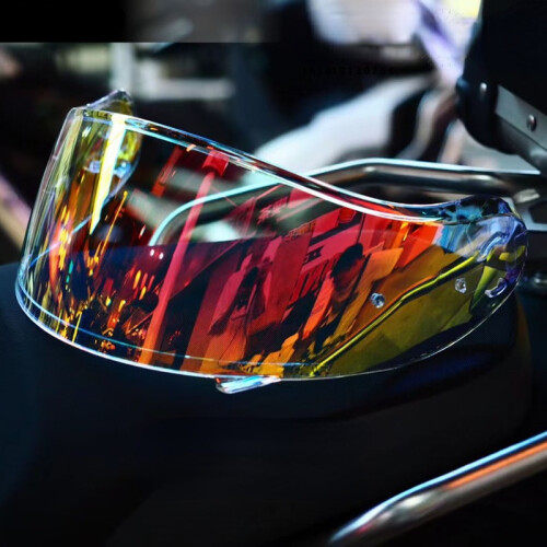 (Revo Blue) Θήκη φακού κράνους μοτοσυκλέτας Full Face Neotec 2 Shield για Shoei 1