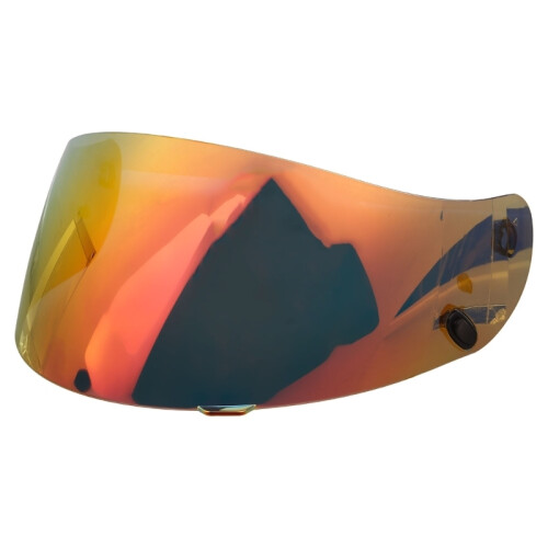 (Electroplating Color)Motorcycle Helmet Visor Lens Windshield Protective Cover Replacement for 2