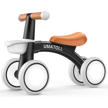 Umatoll Baby Balance Bike for 1 Year Old Boys Girls, 12-24 Months Toddler Balance Bike with Removable Basket, Adjustabl