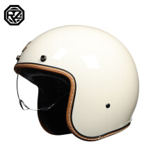 (xL-1) Najnowszy kask motocyklowy retro z otwartą twarzą 3/4, kask rowerowy typu chopper