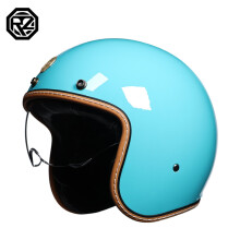 (S-3) Najnowszy kask motocyklowy retro z otwartą twarzą 3/4, kask rowerowy typu chopper