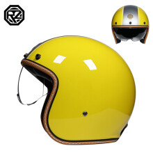 (xL-11) Najnowszy kask motocyklowy retro z otwartą twarzą 3/4, kask rowerowy typu chopper
